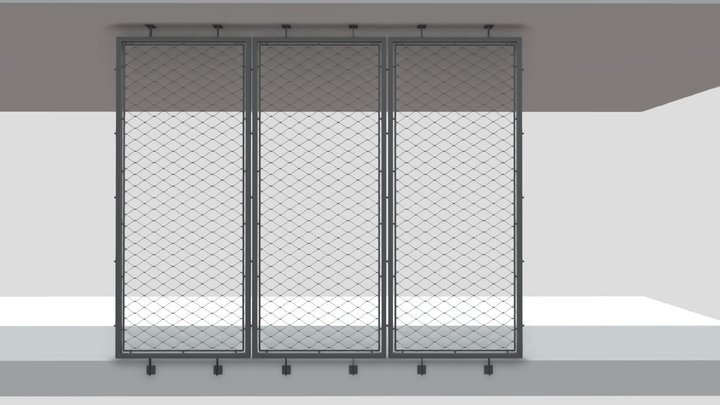 Frame 3600x1500 3D Model