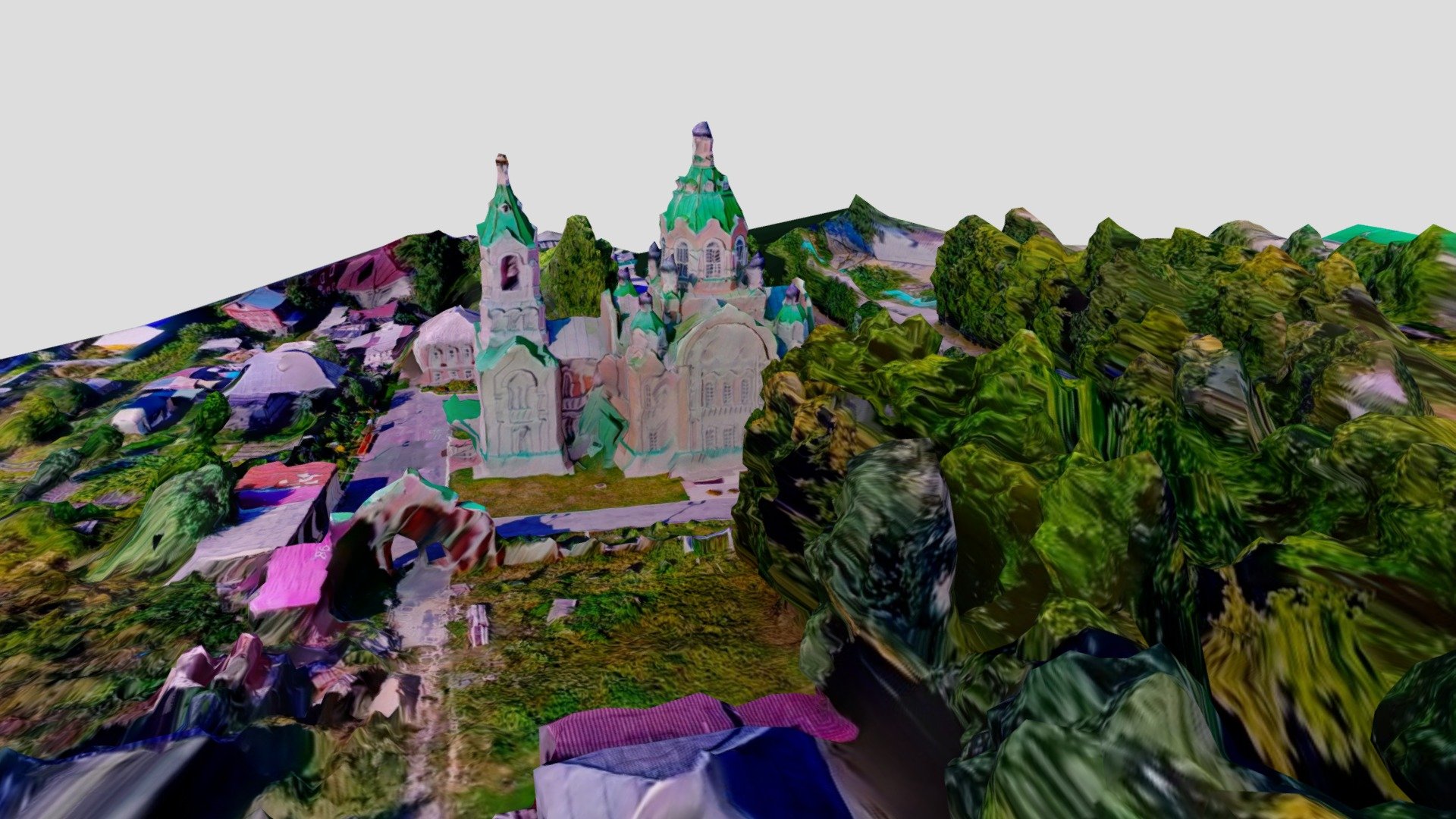 Arkhangel Mikhail Catedral. Photogrammetry 2021