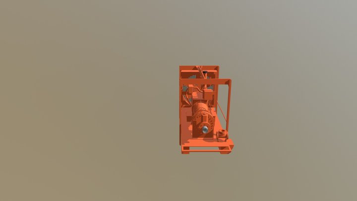 HL 160M Dri-Prime Pump 3D Model