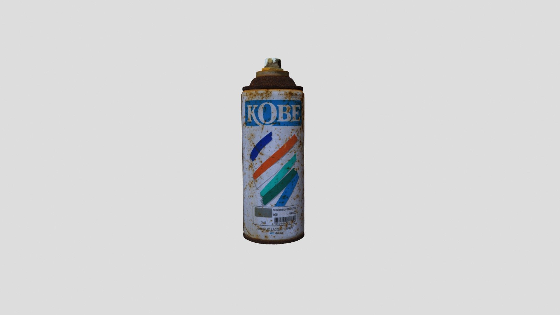 Rusty_Spray_Bottle - 3D model by Rohit121 [6fe365b] - Sketchfab