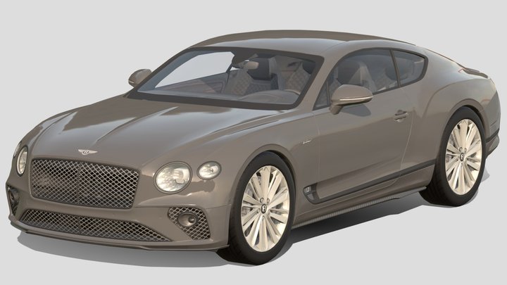 2021 Bentley Continental GT Speed – Free 3D Model STL
