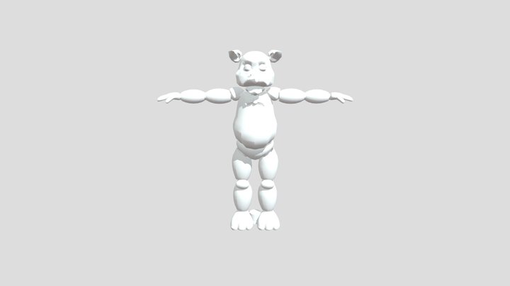 Pig Creature 3D Model