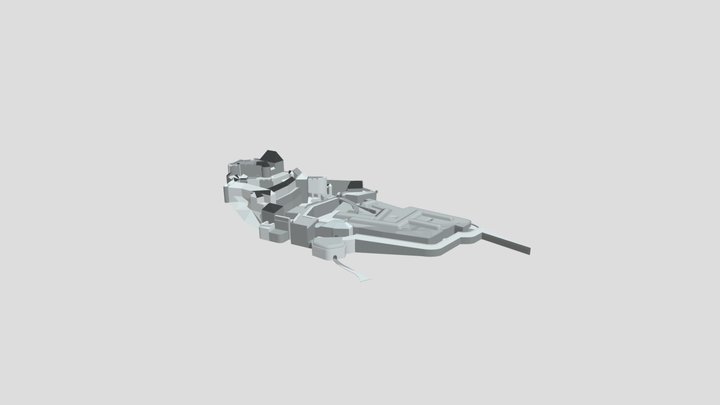 château de Joux 3D Model