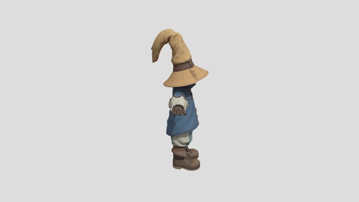 Vivi 3D Model (FF9) – Kostenloses 3D-Modell STL