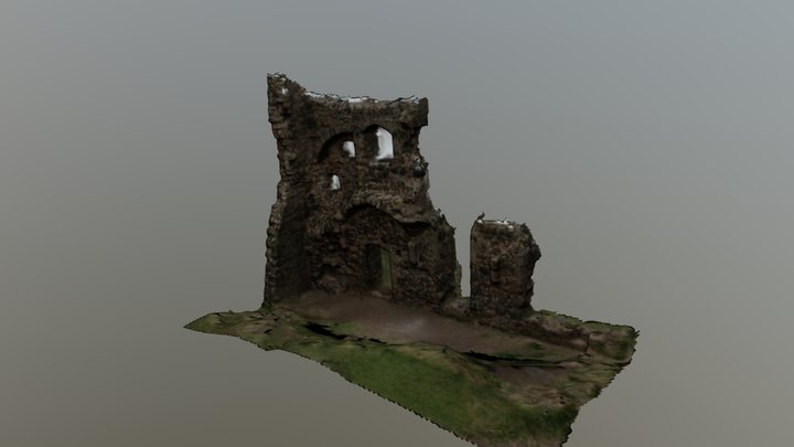 Saint Anthony's Chapel Ruins 3D Model