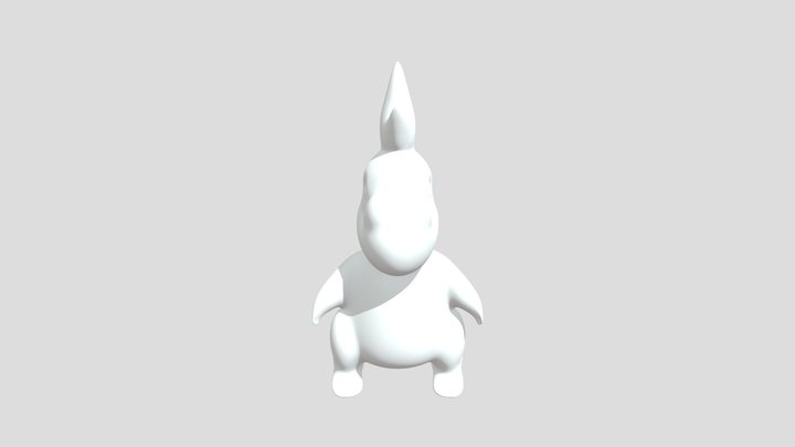 Crocodile HALD 3D Model