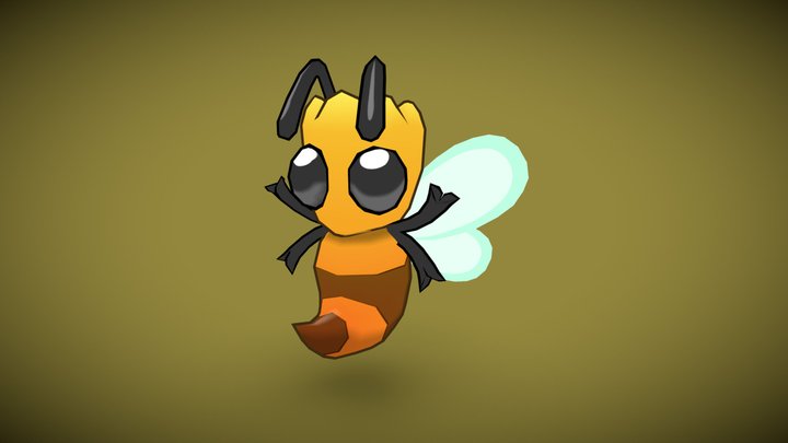 Bright Bee 3D Model