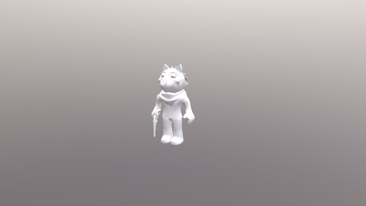 Willow Wolf 3D Model