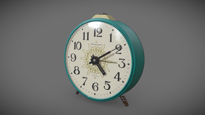 Alarm Clock "Jantar 4 Jewels" 3D Model