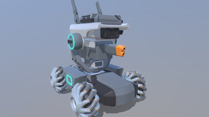 DJI robomaster prototype 3D Model