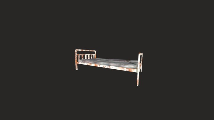 Medical Room Bed 3D Model