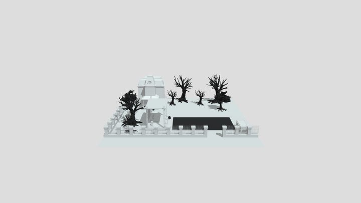 House Helloween 2 3D Model
