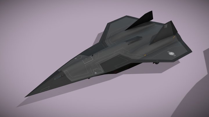 Lockheed SR-72 Darkstar 3D Model