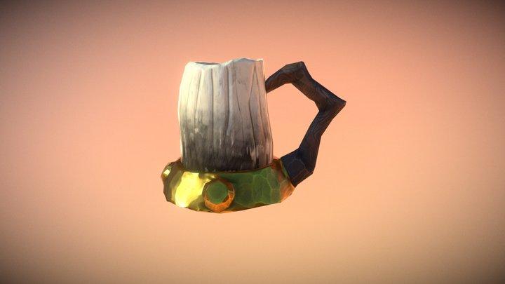 Tusk cup 3D Model