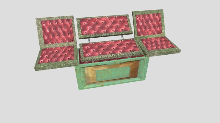 Item Chest Open & Close 3D Model