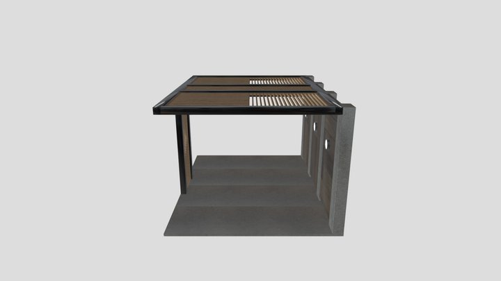 Pergola Variance 25 – Modello 3D gratuito STL