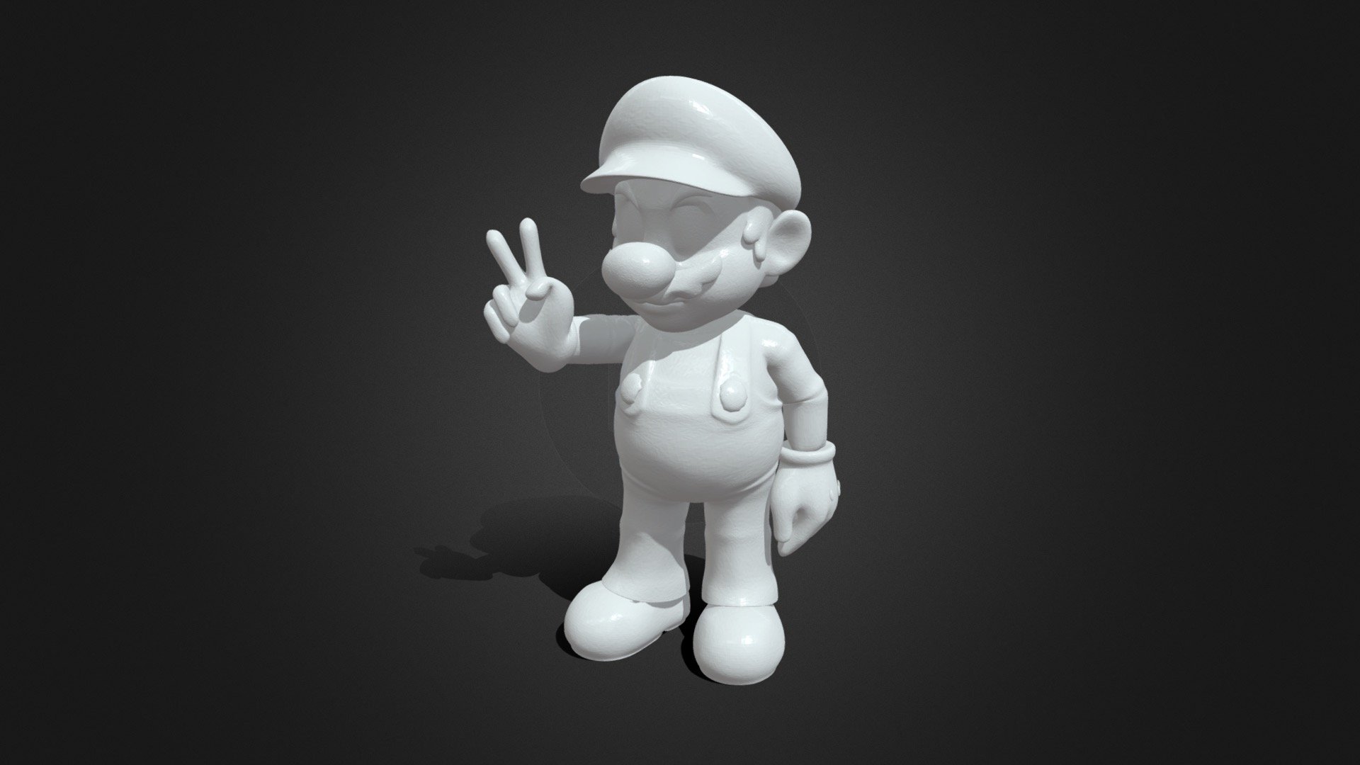 Mario 3d printing model