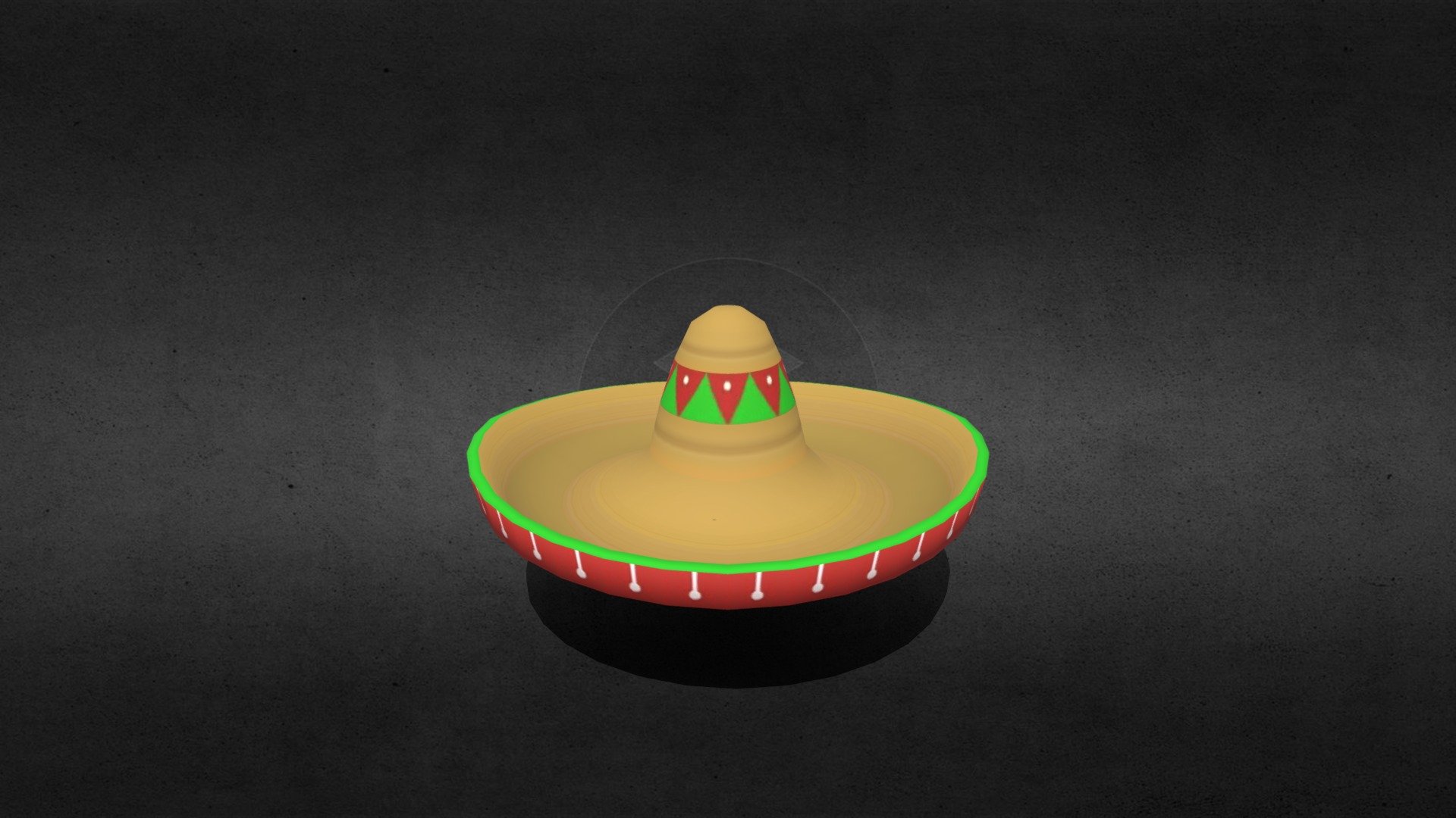 Mexican Sombrero - Download Free 3D model by JuiceV2 [6fef37f] - Sketchfab