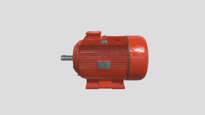 Electric Motor 3D Model