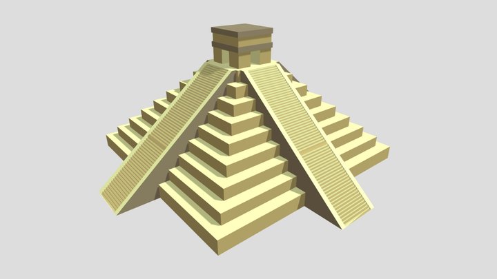 Chichen Itza 3D Model