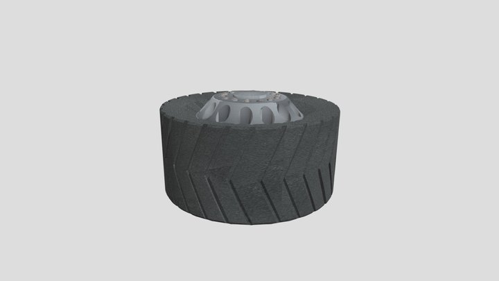 3D Vehicle Wheel 3D Model