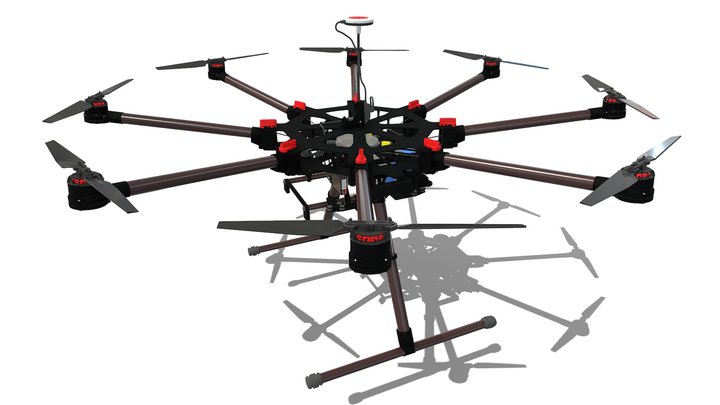Camera Drone 3D Model