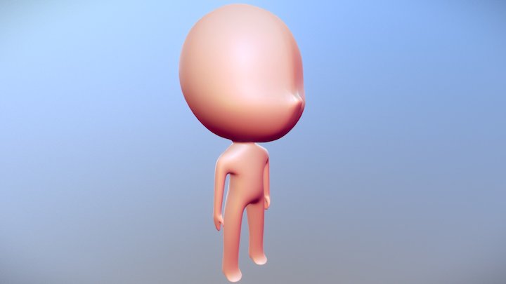 Little Dude 3D Model