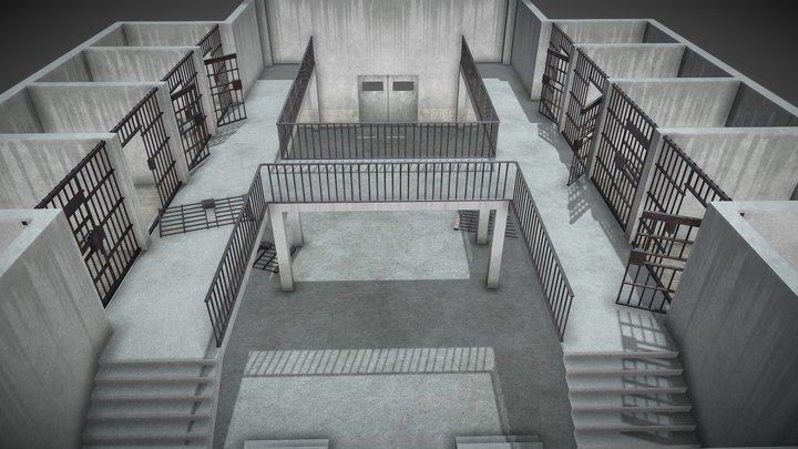 Prison(Game environment concept) 3D Model