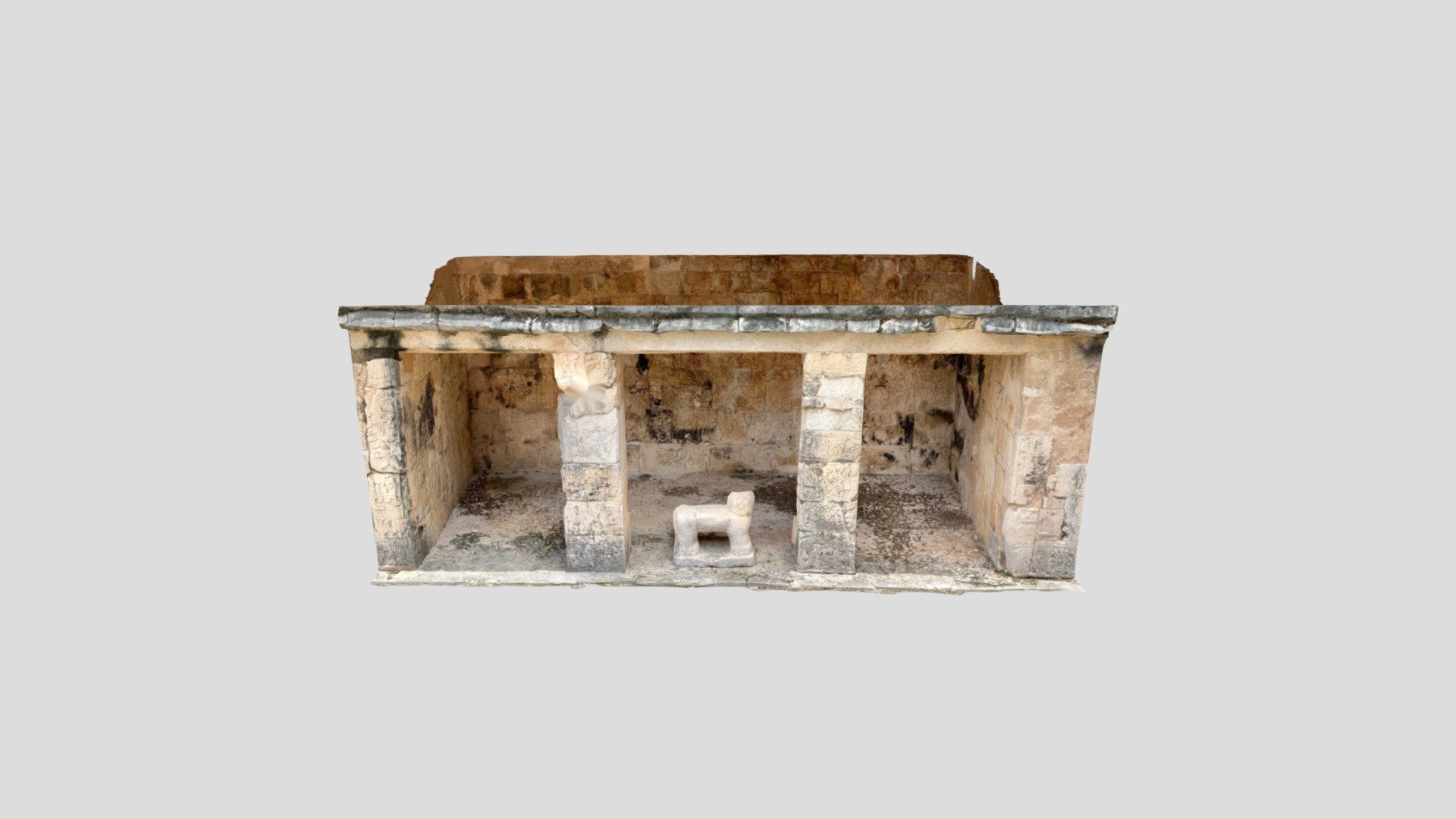 Chichen Itza Ball Court - Front Entrance Area