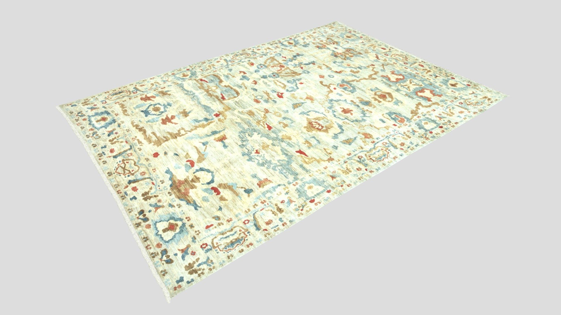 Antique Persian Mahal Carpet