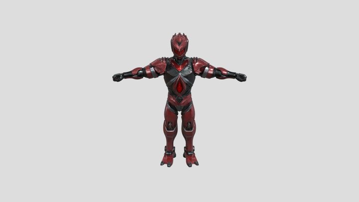 Crimson Guardian 3D Model