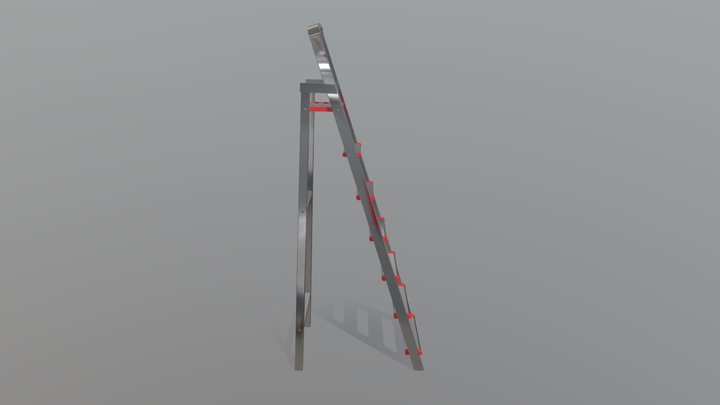 Complex Ladder - 3D Model 3D Model