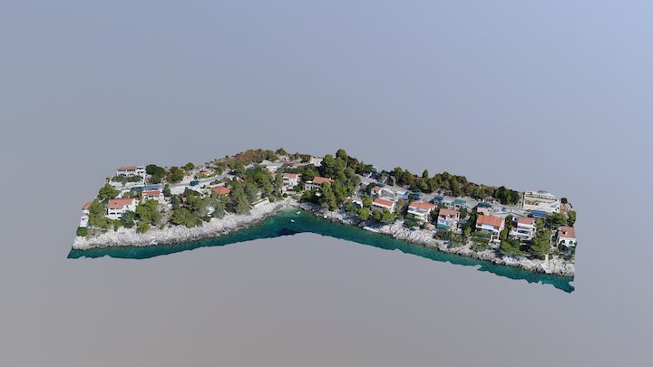 Markenta, obala 3D Model