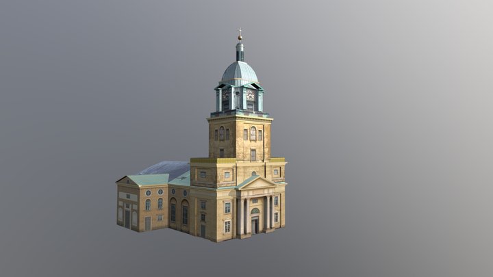 GOTHENBURG church final 3D Model