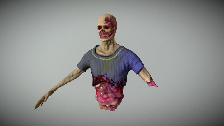 Ghost torso 3D Model