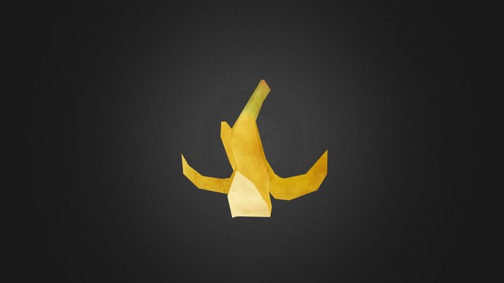 The Glee Musketeers - Peeled Banana 3D Model