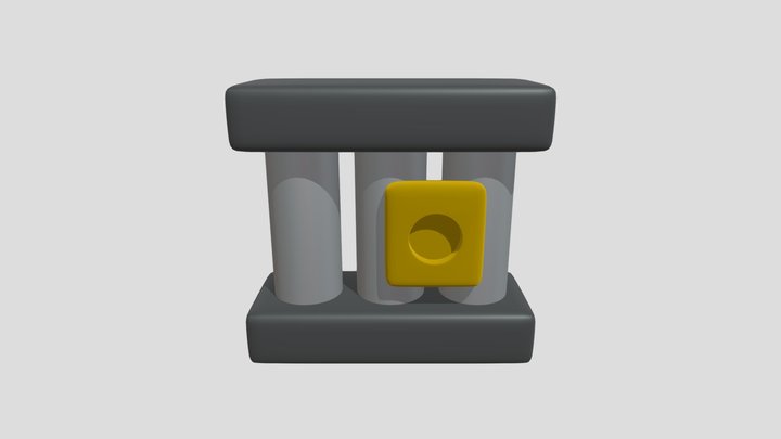Jail cell 3D Model