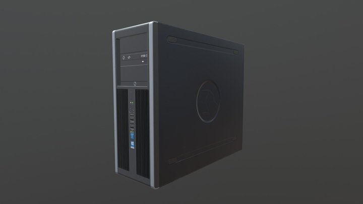 Game Ready PC Tower 3D Model