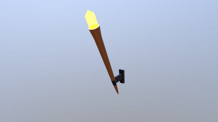 Magic Torch 3D Model