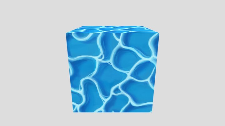 Water cube 3D Model