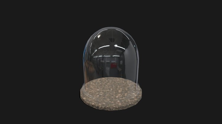 Dome 01 - Glass 3D Model