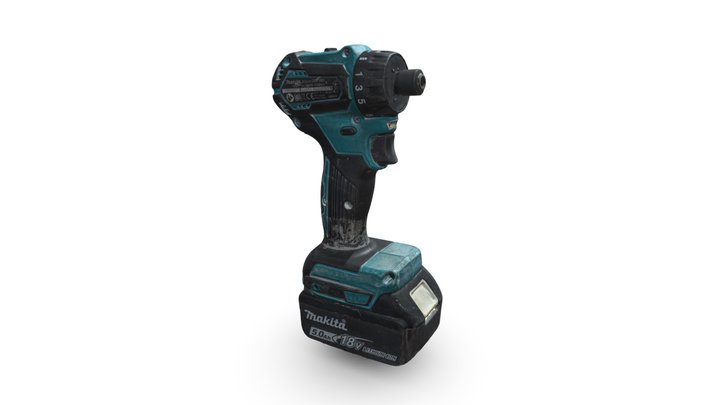 MAKITA DRILL 3D Model