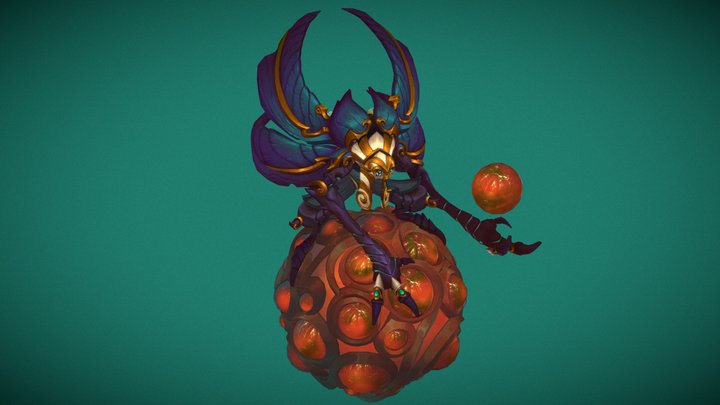 Khepri - The Sun Keeper 3D Model