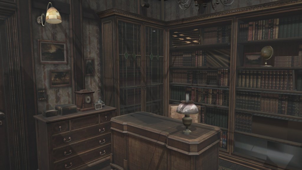 Silent Hill 2 Baldwin Study Room Normal