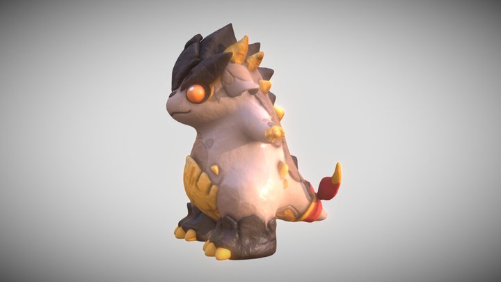 Genshin Impact Saurian - Tepetlisaurus - Natlan 3D Model
