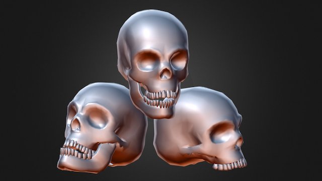 Skull PILE 3D Model