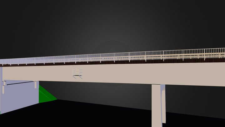Pont de Peneny (GE) 3D Model