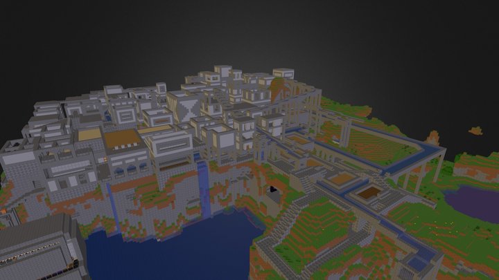The Grey City Build 3D Model