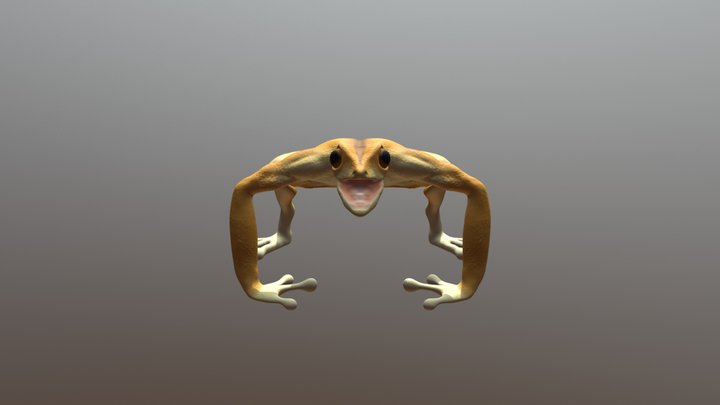 Frog Man 3D Model