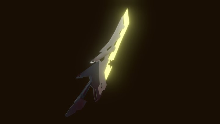 Saber sword 3D Model